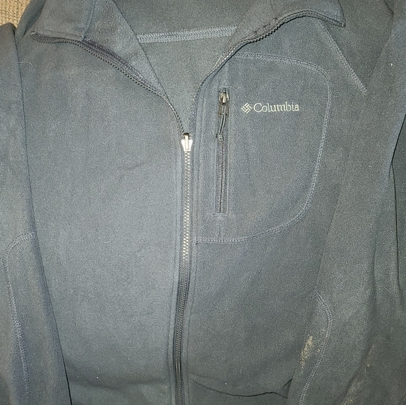 Columbia XXL Mens Full Zip Microfleece Jacket